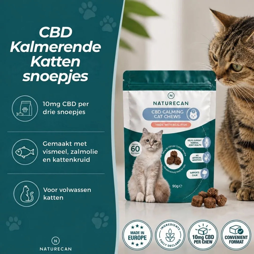 CBD Kalmerende Kattensnoepjes