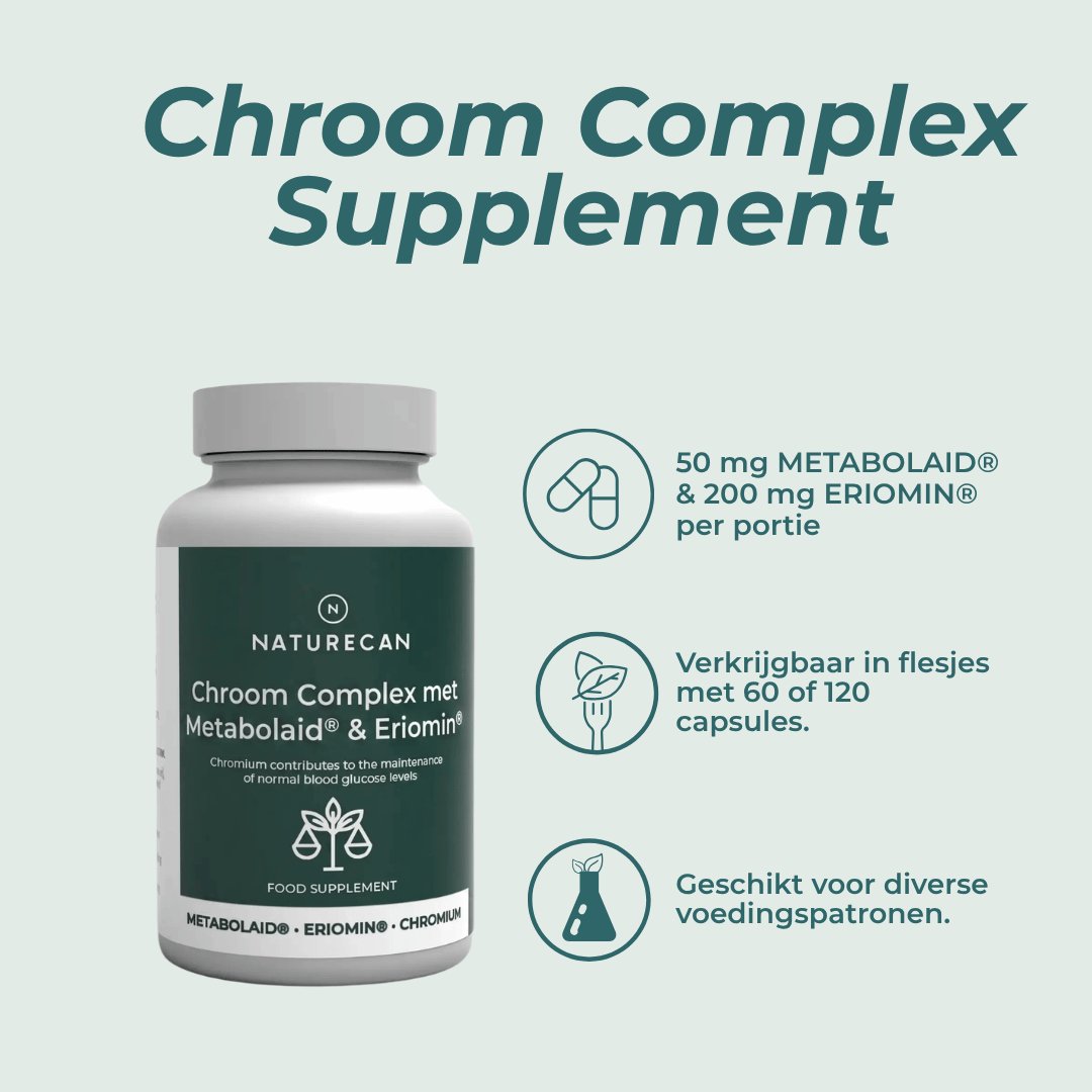 Eriomin citrusextract in het GLP-1 supplement voor een gezonde bloedsuikerspiegel.