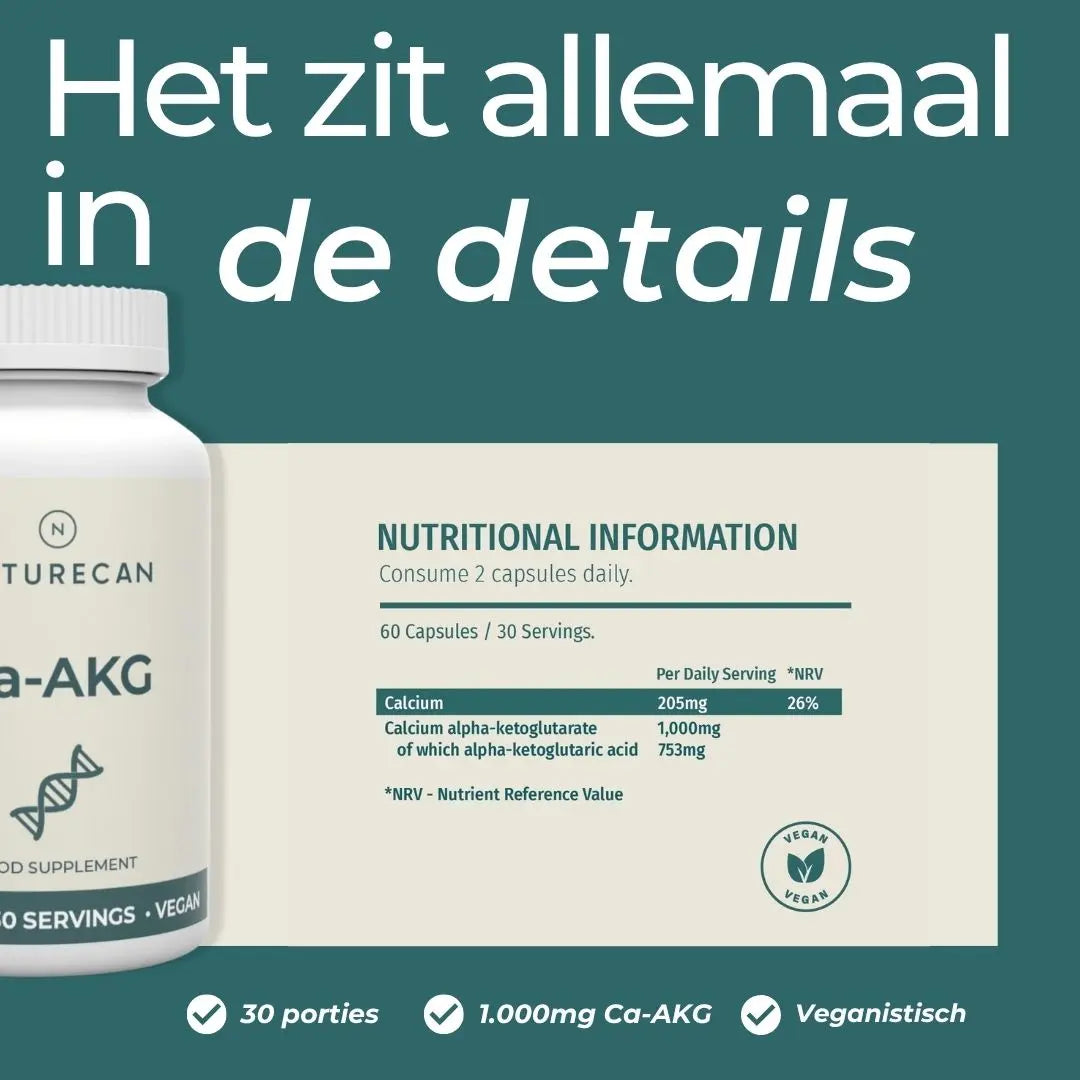 Calcium Alpha-Ketoglutarate (Ca-AKG)