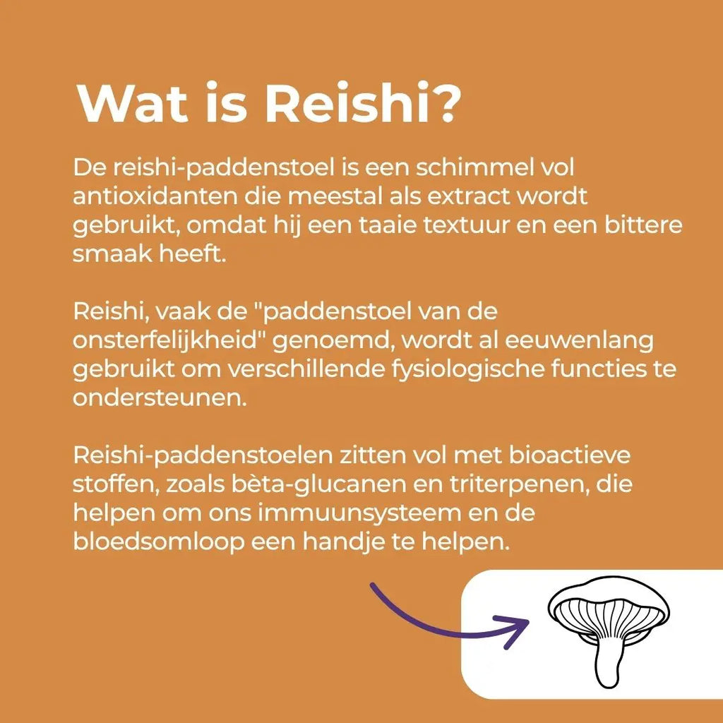 Reishi Paddenstoel Gummies