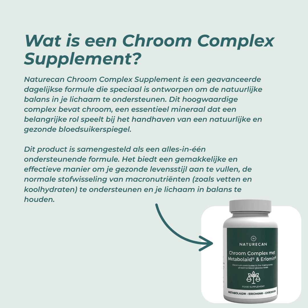 Chroom Complex met Metabolaid® & Eriomin®