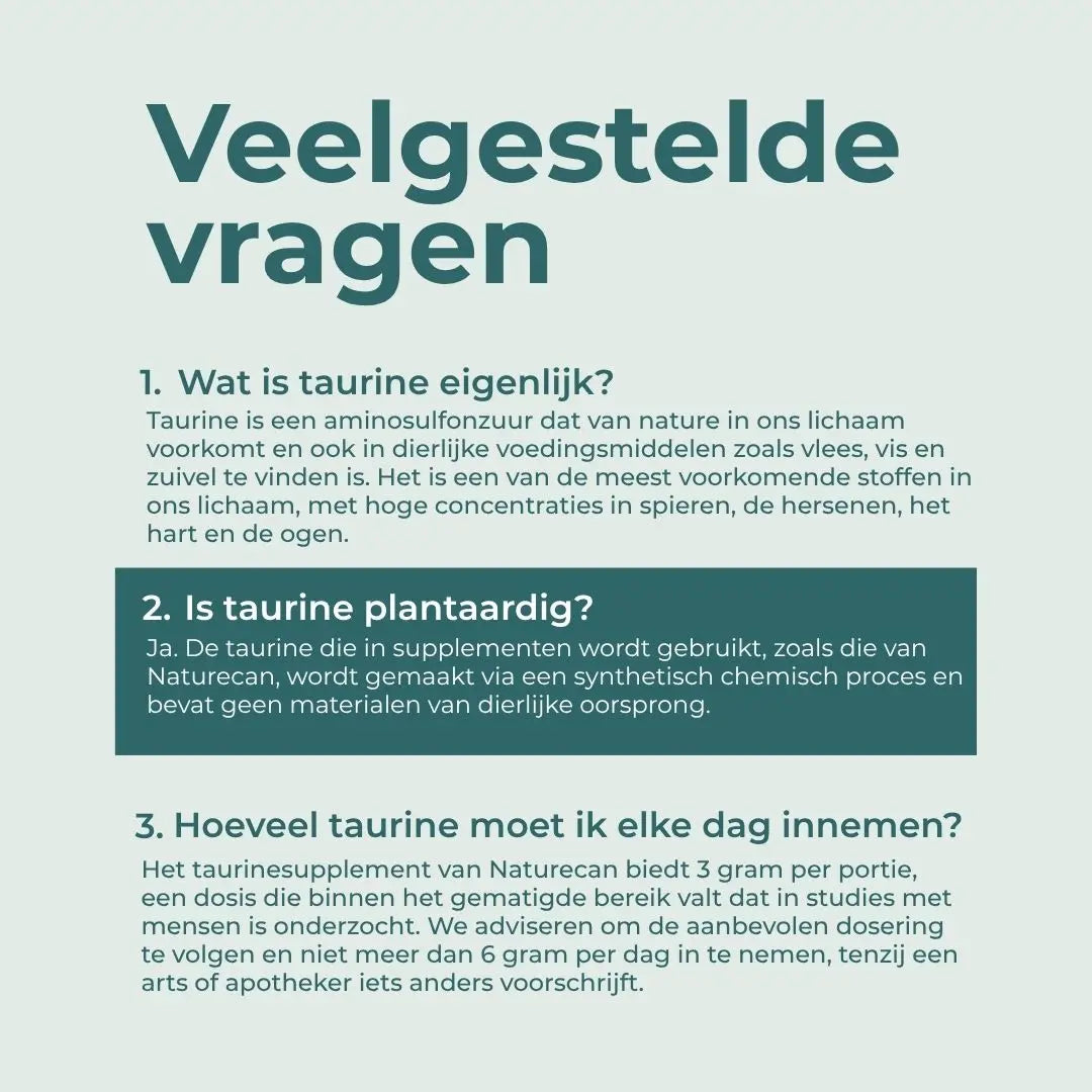 Taurine poeder