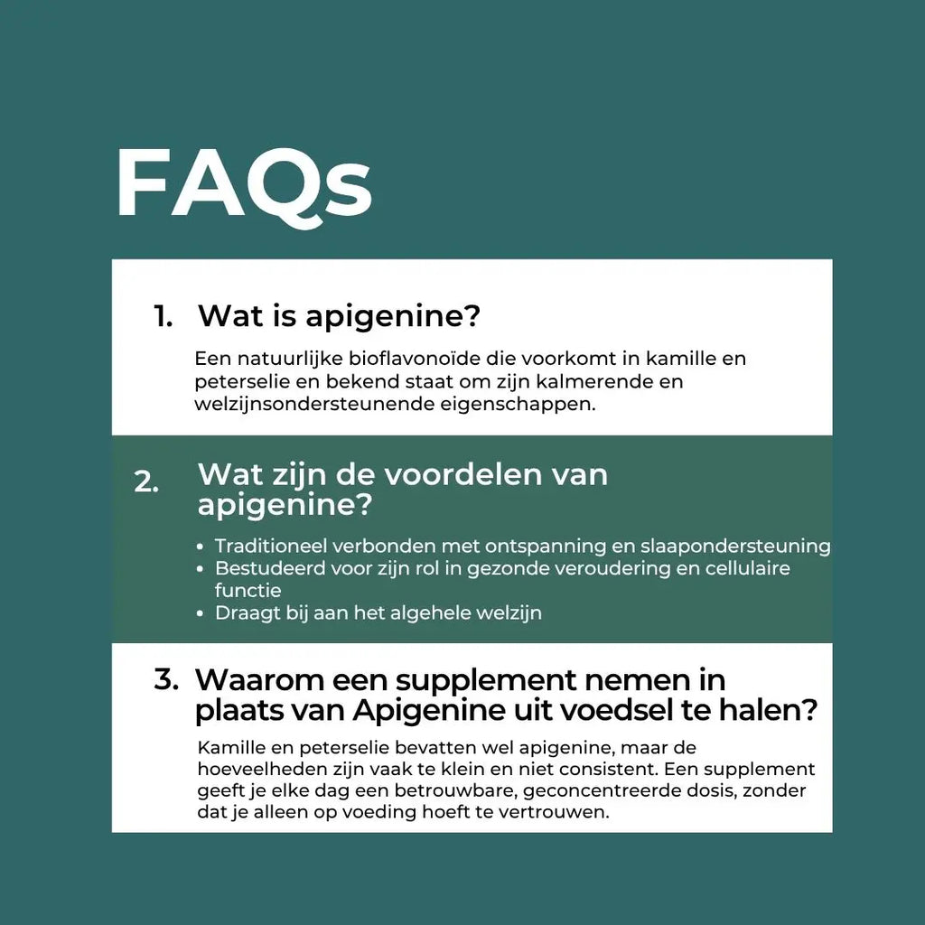 Apigenine Supplement