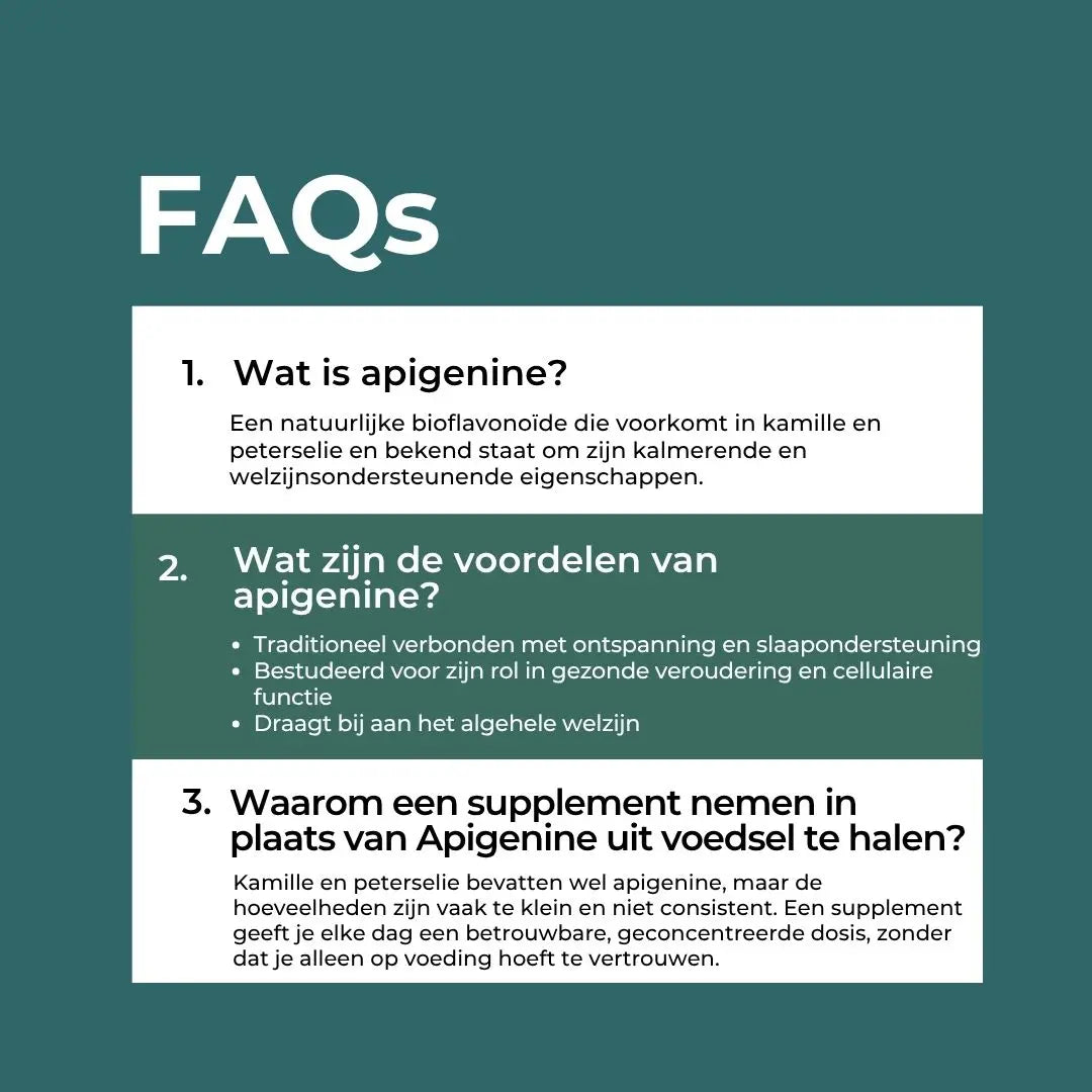 Apigenine Supplement