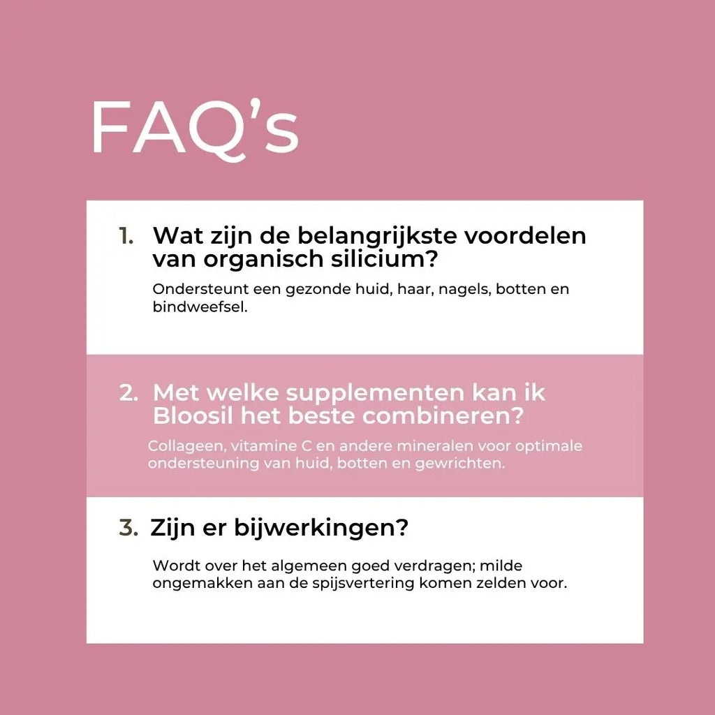 Silica Supplement (Bloosil)