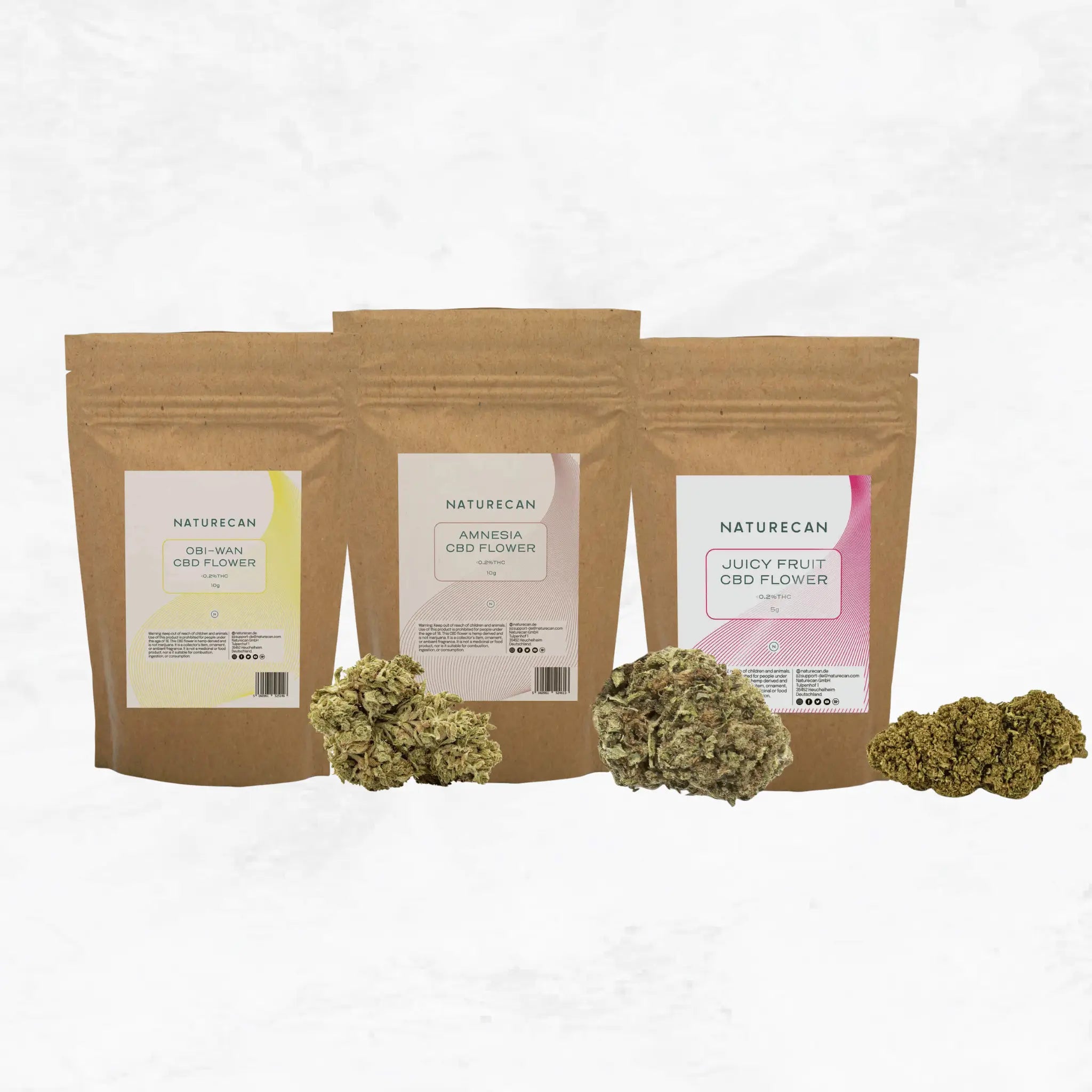 CBD Bloemen Ervaringsbundel (Relax & Boost)