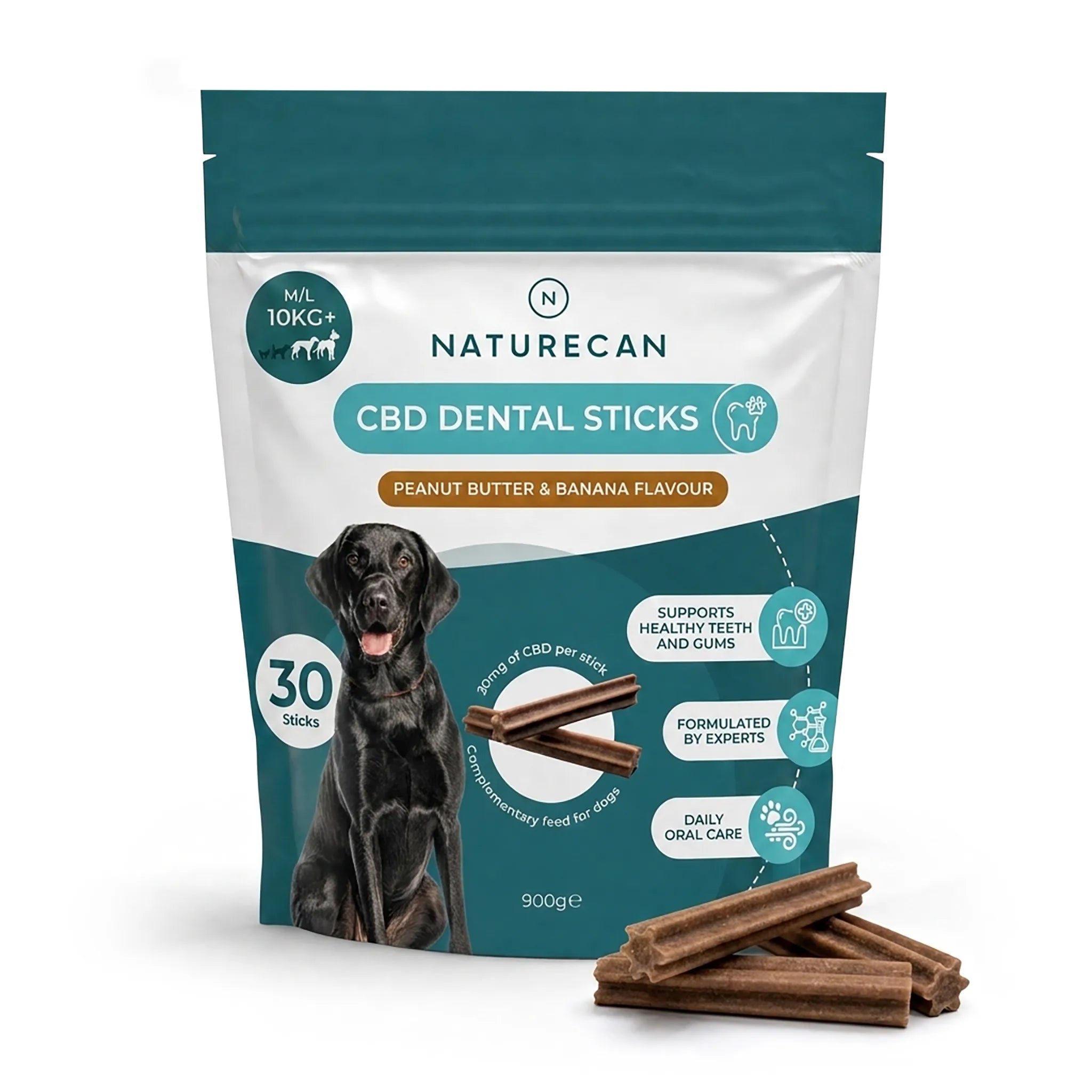 CBD-tandstokjes voor honden