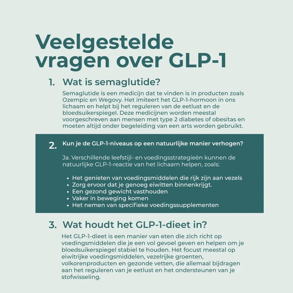 GLP-1 supplement