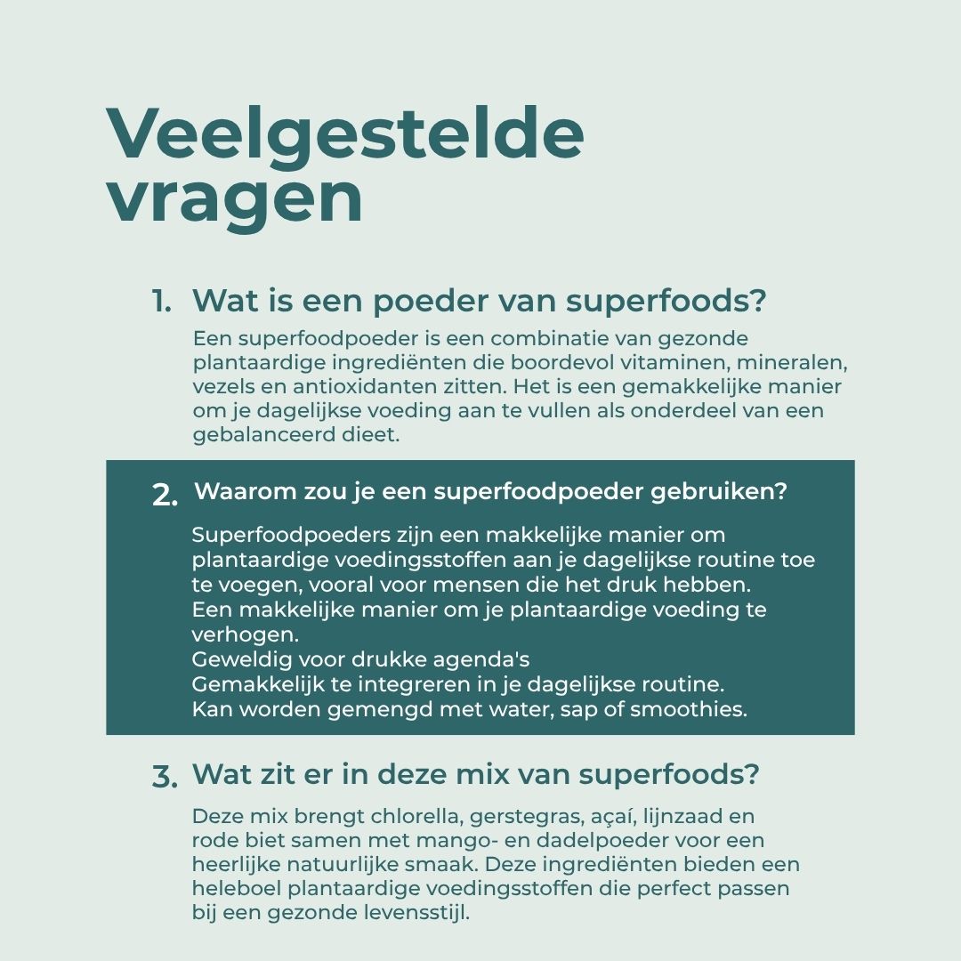 Superfood Poeder