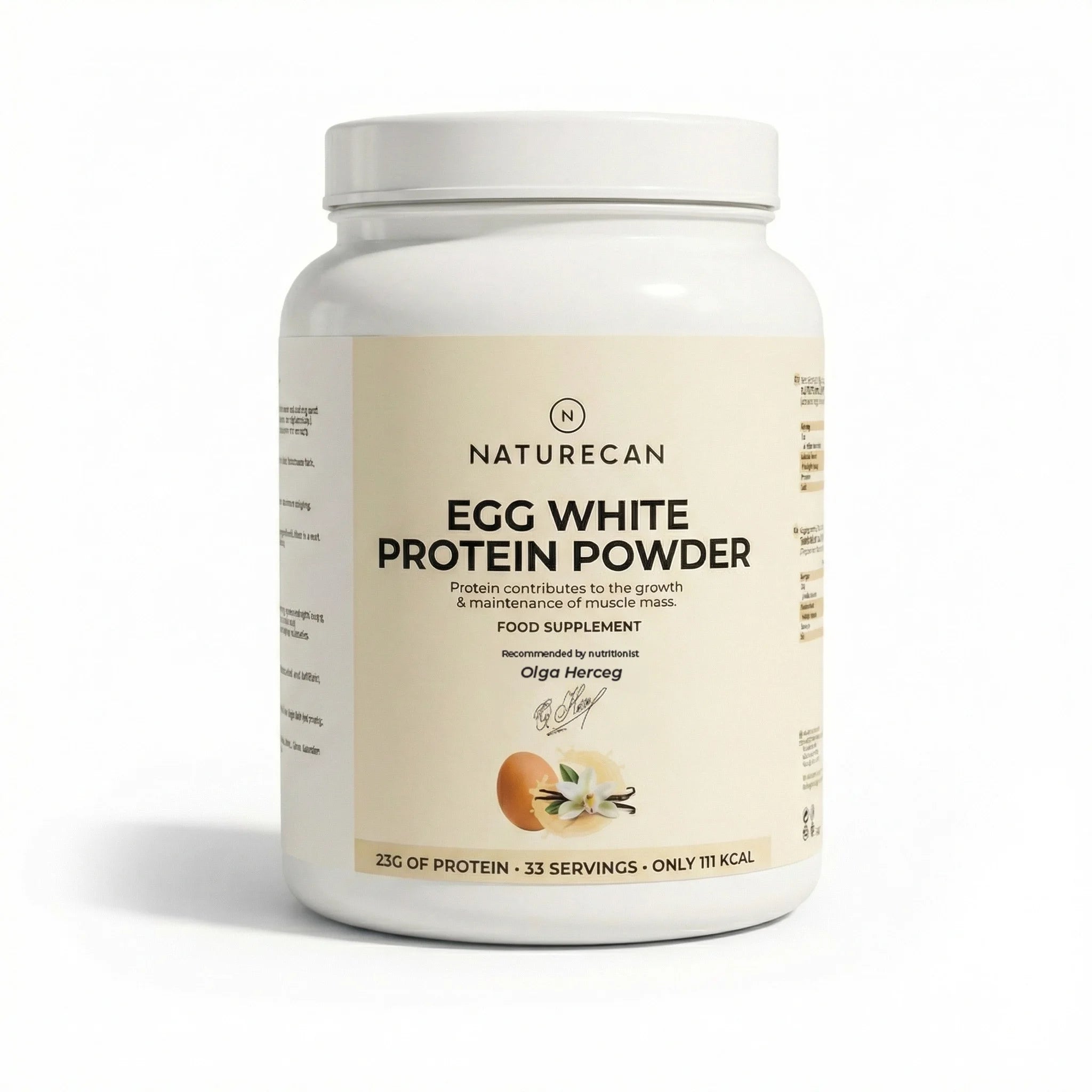 Eitt Powder Egg Protein | Lactosevrij Ei-eiwit Poeder | Naturecan NL
