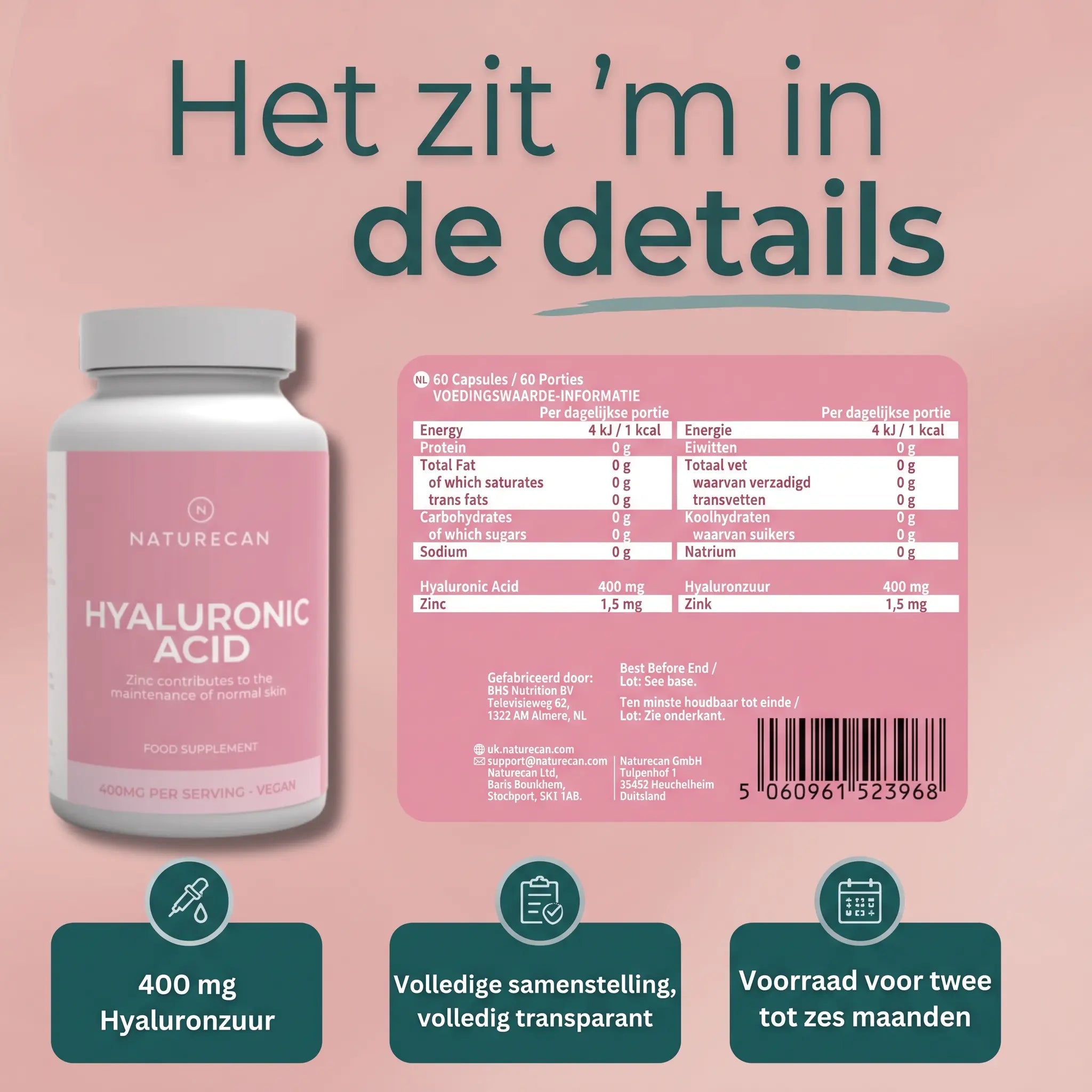 Hyaluronzuur Capsules