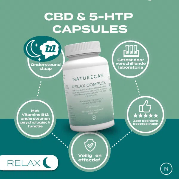 5HTP Relax Complex CBD Capsules