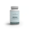 Naturecan Iron+ supplementflesje op een witte achtergrond