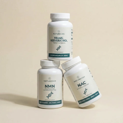 NMN, Resveratrol & NAC Bundel