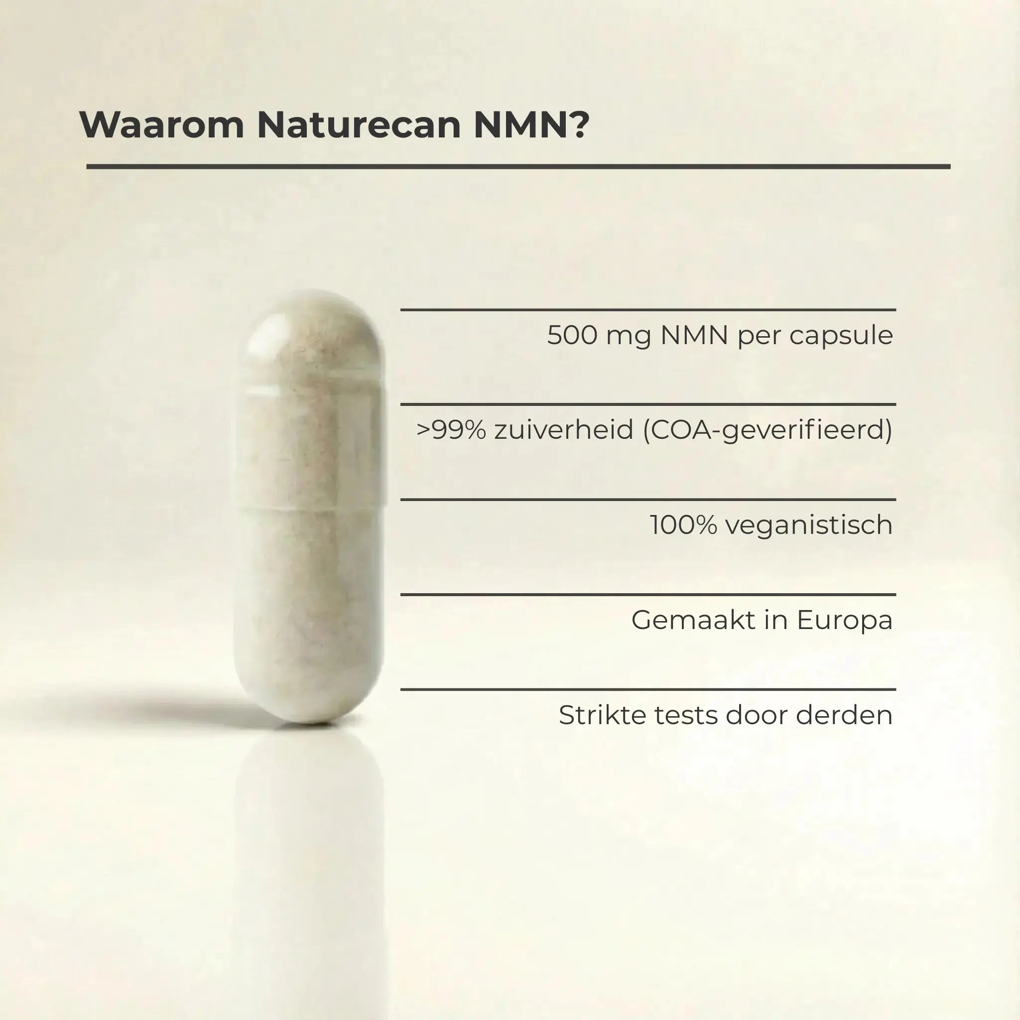 Waarom kiezen voor Naturecan NMN supplement