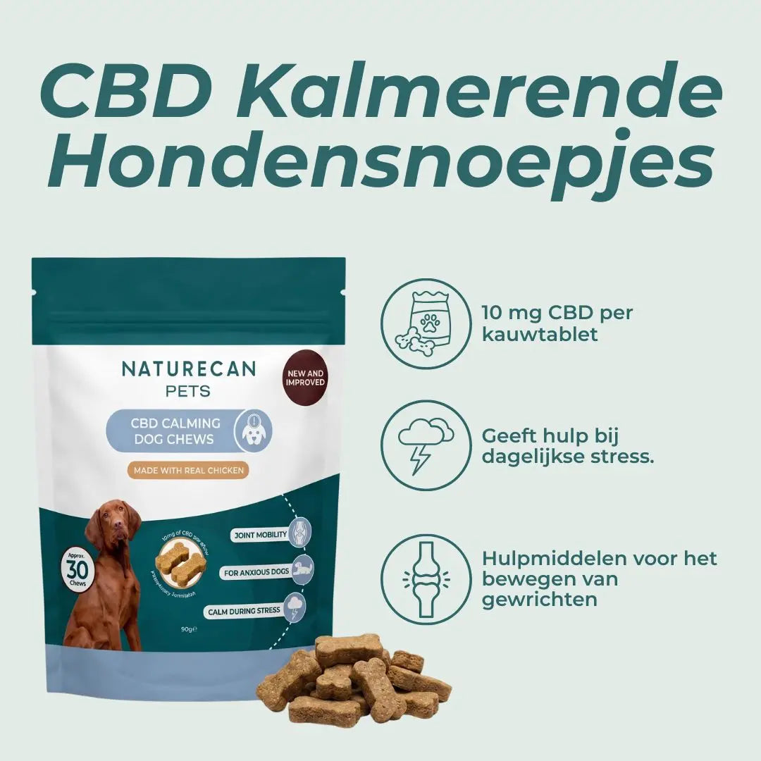 CBD Kalmerende Hondensnoepjes