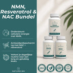 NMN, Resveratrol & NAC Bundel